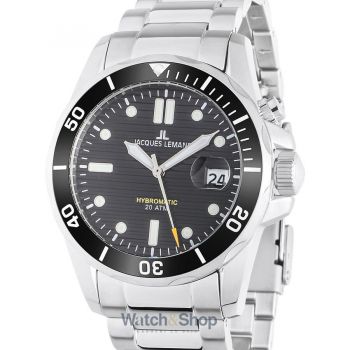 Ceas Jacques&nbsp;Lemans Jacques Lemans 1-2170G Hybromatic Diver Mens Watch 41mm 20ATM