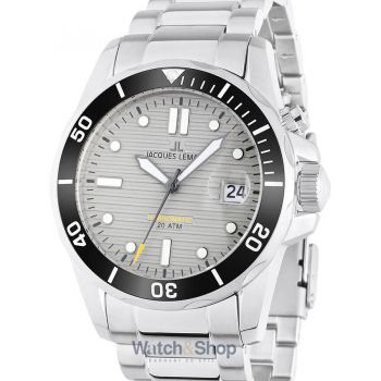 Ceas Jacques&nbsp;Lemans Jacques Lemans 1-2170H Hybromatic Diver Mens Watch 41mm 20ATM