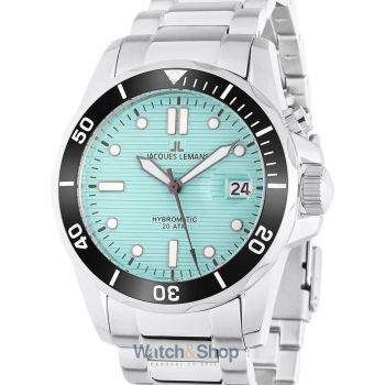 Ceas Jacques&nbsp;Lemans Jacques Lemans 1-2170I Hybromatic Diver Mens Watch 41mm 20ATM