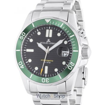 Ceas Jacques&nbsp;Lemans Jacques Lemans 1-2170K Hybromatic Diver Mens Watch 41mm 20ATM