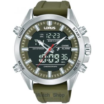 Ceas Lorus Lorus RW669AX9 Mens Watch Analog-Digital Alarm Chronograph 45mm 10ATM