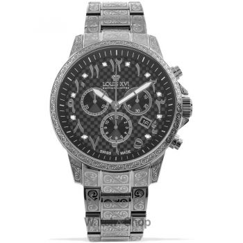 Ceas Louis&nbsp;XVI Louis XVI LXVI1095 Palais Royale Arabic Chronograph Mens Watch 43mm 10ATM