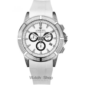 Ceas Louis&nbsp;XVI Louis XVI LXVI1137 Mens Watch Majeste Iced Out Royale Chronograph 43mm 5ATM