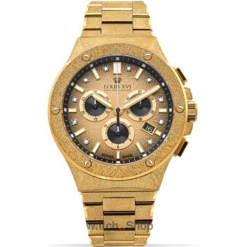 Ceas Louis&nbsp;XVI Louis XVI LXVI1213 Le Monarque Chronograph 42mm 5ATM