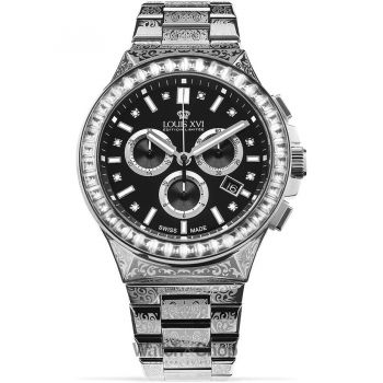Ceas Louis&nbsp;XVI Louis XVI LXVI1217 Le Monarque Royale Chronograph Mens Watch 42mm 10ATM