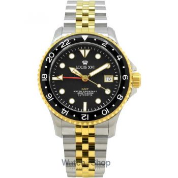 Ceas Louis&nbsp;XVI Louis XVI LXVI1432 Mens Watch Mirabeau Automatic GMT 41mm 20ATM