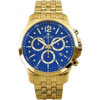 Ceas Louis&nbsp;XVI Louis XVI LXVI3501 Mens Watch Athos Le Grand 2.0 Diamond Chronograph 48mm 10ATM