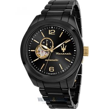 Ceas Maserati Maserati R8823150001 Traguardo Mens Watch Automatic 45mm 20ATM
