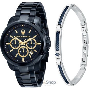 Ceas Maserati Maserati R8873621042 Mens Watch Successo Chronograph Set 44mm 5ATM
