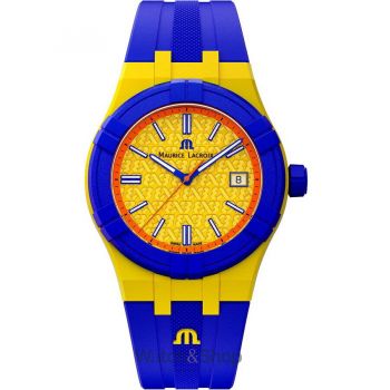Ceas Maurice&nbsp;Lacroix Maurice Lacroix AI2008-68YZ8-800-0 Aikon #tide Unisex Watch Quartz 40mm 10ATM