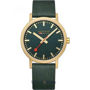 Ceas Mondaine Mondaine A660.30360.60SBS Classic Green And Gold 40mm 3ATM