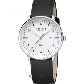 Ceas Mondaine Mondaine MLE.41910.LBV Mens Watch Doppio Solar 41mm 5ATM