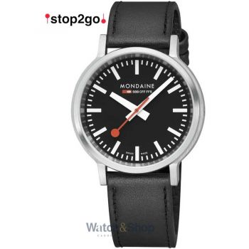 Ceas Mondaine Mondaine MST.41020.LBV.2SE Mens Watch SBB Stop2Go 41mm 3ATM
