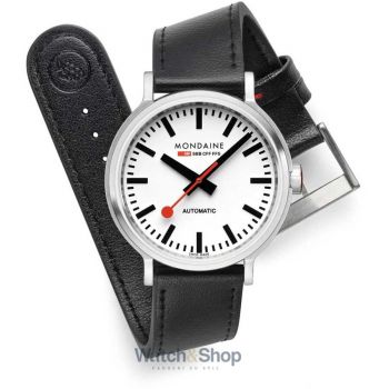 Ceas Mondaine Mondaine MST.4161B.LBV Mens Watch SBB Original Automatic 41mm 3ATM