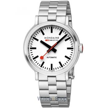 Ceas Mondaine Mondaine MST.4161B.SJ Mens Watch SBB Original Automatic 41mm 3ATM