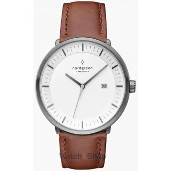 Ceas Nordgreen Nordgreen PH40GMLEBRXX Mens Watch Philosopher 40mm 3ATM