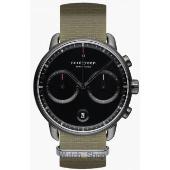 Ceas Nordgreen Nordgreen PI42GMNYAGBL Mens Watch Pioneer Chronograph 42mm 10ATM