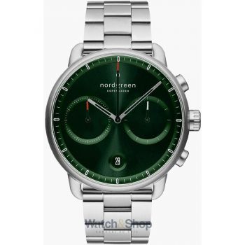 Ceas Nordgreen Nordgreen PI42SI3LSIGS Mens Watch Pioneer Chronograph 42mm 10ATM