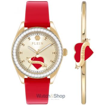 Ceas Philipp&nbsp;Plein Philipp Plein PW2BA0825 Ladies Watch Plein Valentine Set 38mm 5ATM