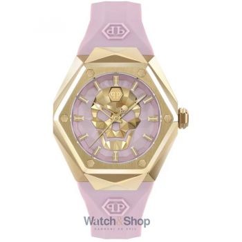 Ceas Philipp&nbsp;Plein Philipp Plein PWADA0124 Ladies Watch $kull Spikes Lady 40mm 5ATM