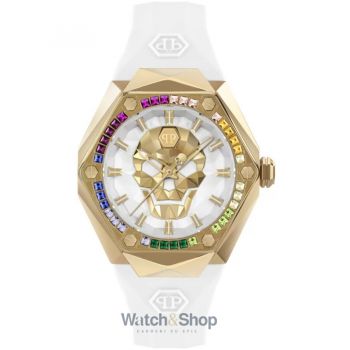 Ceas Philipp&nbsp;Plein Philipp Plein PWADA0324 Ladies Watch $kull Spikes Lady 40mm 5ATM