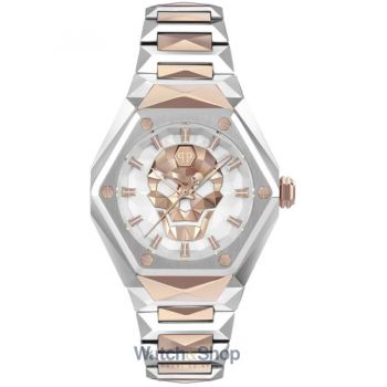 Ceas Philipp&nbsp;Plein Philipp Plein PWADA0624 Ladies Watch $kull Spikes Lady 40mm 5ATM