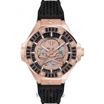 Ceas Philipp&nbsp;Plein Philipp Plein PWPFA0324 Mens Watch Skeleton Royal Automatic 46mm 5ATM