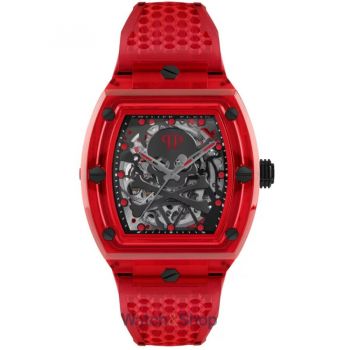 Ceas Philipp&nbsp;Plein Philipp Plein PWPTA0224 Automatic Mens Watch The $keleton Crystal 44mm 5ATM