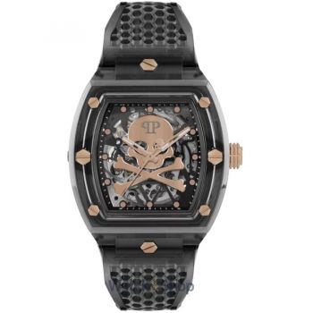 Ceas Philipp&nbsp;Plein Philipp Plein PWPTA0424 Automatic Mens Watch The $keleton Crystal 44mm 5ATM
