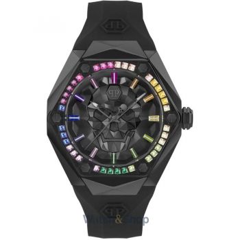 Ceas Philipp&nbsp;Plein Philipp Plein PWPWA0524 Mens Watch The $kull Spikes 46mm 5ATM
