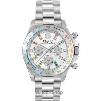 Ceas Philipp&nbsp;Plein Philipp Plein PWSBA0123 Street Couture Chronograph Ladies Watch 38mm 5ATM