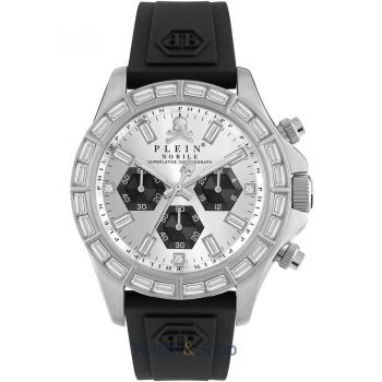 Ceas Philipp&nbsp;Plein Philipp Plein PWVAA0123 Street Couture Chronograph Mens Watch 43mm 5ATM
