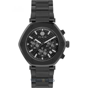 Ceas Philipp&nbsp;Plein Philipp Plein PWZBA0623 The Hexagon Chronograph Unisex Watch 42mm 5ATM