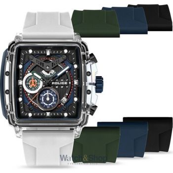 Ceas Police Police PEWGO0052401-SET Mens Watch Clout Set Chrono 43mm 3ATM