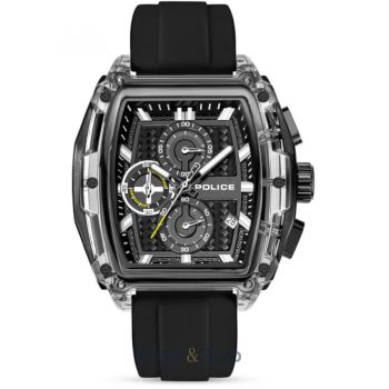 Ceas Police Police PEWGO00778X3 Mens watch Clout Tank Chronograph Set 46mm 3ATM