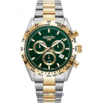 Ceas Roamer Roamer 850837 47 75 20 Mens Watch Monza 100 Chronograph 42mm 10ATM