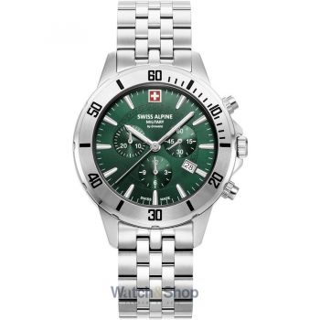 Ceas Swiss&nbsp;Alpine&nbsp;Military Swiss Alpine Military 7024.9134 Mens Watch Cruiser Chronograph 44mm 10ATM