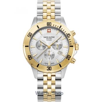 Ceas Swiss&nbsp;Alpine&nbsp;Military Swiss Alpine Military 7024.9142 Mens Watch Cruiser Chronograph 44mm 10ATM