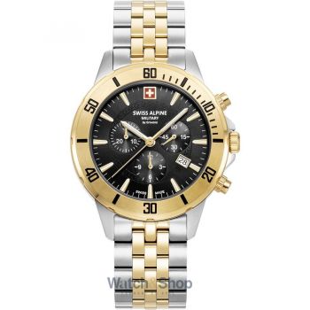 Ceas Swiss&nbsp;Alpine&nbsp;Military Swiss Alpine Military 7024.9147 Mens Watch Cruiser Chronograph 44mm 10ATM