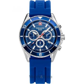 Ceas Swiss&nbsp;Alpine&nbsp;Military Swiss Alpine Military 7034.9835 Mens Watch Sierra Chronograph 43mm 10ATM