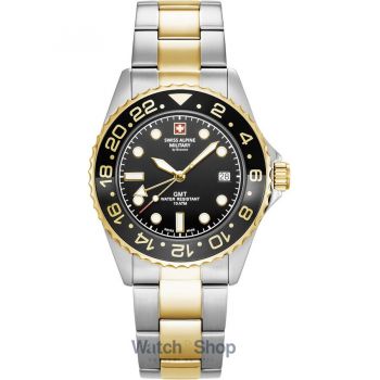 Ceas Swiss&nbsp;Alpine&nbsp;Military Swiss Alpine Military 7052.1142 Mens Watch Nautilus GMT 42mm 10ATM