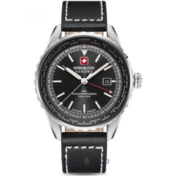 Ceas Swiss&nbsp;Military&nbsp;Hanowa Swiss Military Hanowa SMWGB0003201 Mens Watch Afterburn GMT 44mm 10ATM