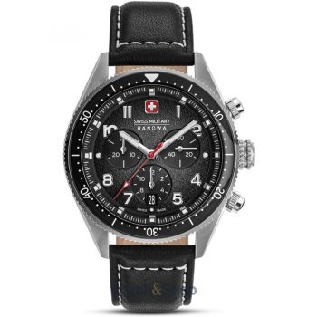 Ceas Swiss&nbsp;Military&nbsp;Hanowa Swiss Military Hanowa SMWGC0003801 Mens Watch Greyhound Chrono 43mm 10ATM