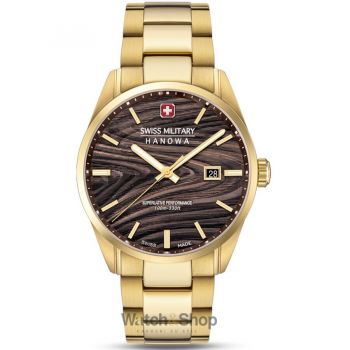 Ceas Swiss&nbsp;Military&nbsp;Hanowa Swiss Military Hanowa SMWGH0006010 Mens Watch Golden Beech 42mm 10ATM
