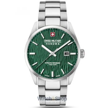 Ceas Swiss&nbsp;Military&nbsp;Hanowa Swiss Military Hanowa SMWGH0006101 Mens Watch Silver Fir 42mm 10ATM
