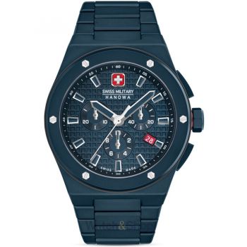 Ceas Swiss&nbsp;Military&nbsp;Hanowa Swiss Military Hanowa SMWGI0002281 Mens Watch Sidewinder Ceramic Chronograph 43mm 10ATM
