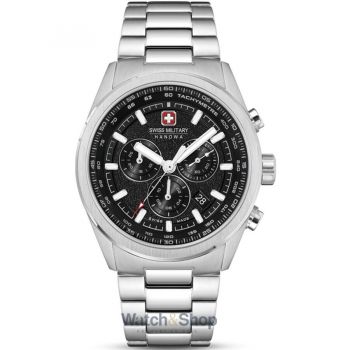 Ceas Swiss&nbsp;Military&nbsp;Hanowa Swiss Military Hanowa SMWGI0004204 Mens Watch Navalus Pro Chrono 43mm 10ATM