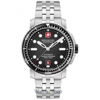 Ceas Swiss&nbsp;Military&nbsp;Hanowa Swiss Military Hanowa SMWGL0002001-SET Mens Watch Maitre Plongeur Automatic 44mm 100ATM