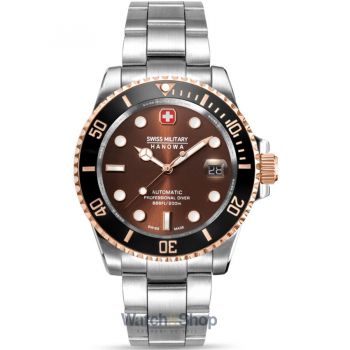 Ceas Swiss&nbsp;Military&nbsp;Hanowa Swiss Military Hanowa SMWGL0006360 Mens Watch Sealord Automatic 41mm 20ATM