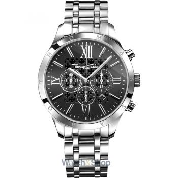 Ceas Thomas&nbsp;Sabo Thomas Sabo WA0015-201-203 Rebel Urban Chronograph Mens Watch 43mm 5ATM